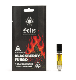 Blackberry Fuego Cart 1g - Solis - Vape - $16 - Vapes
