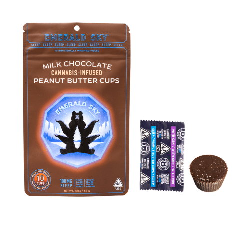 Peanut Butter Cups - Milk Chocolate SLEEP 10:2:2 - 10pk (100mg)