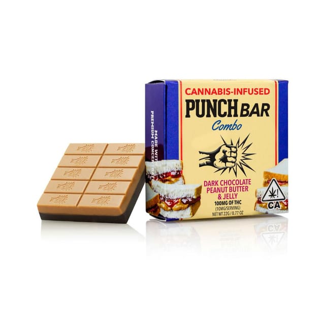 Dark Chocolate Peanut Butter Jelly | PunchBar 100mg