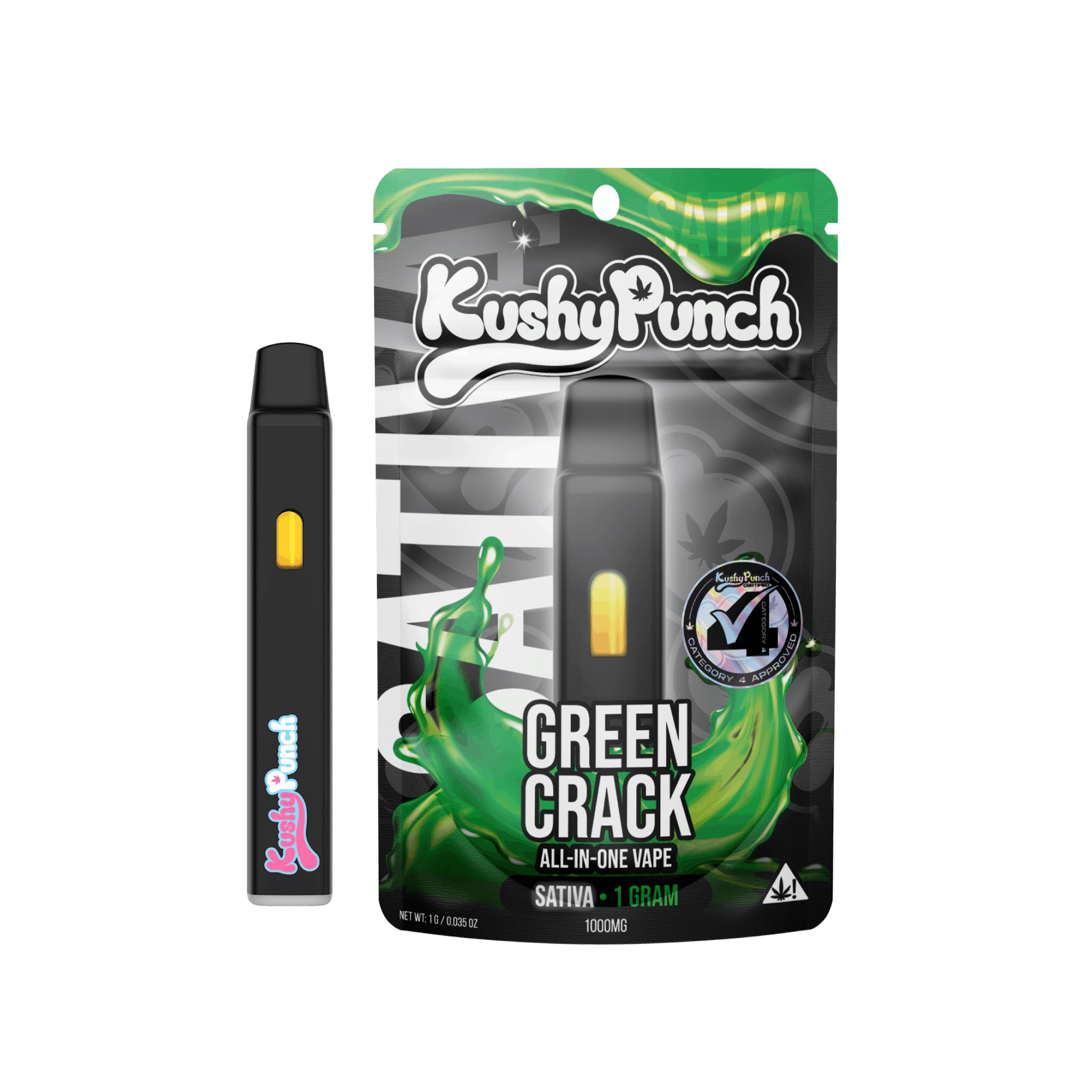 Kushy Punch: Green Crack