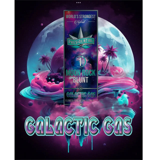 Presidential: Galactic Gas Moon Rock Blunt