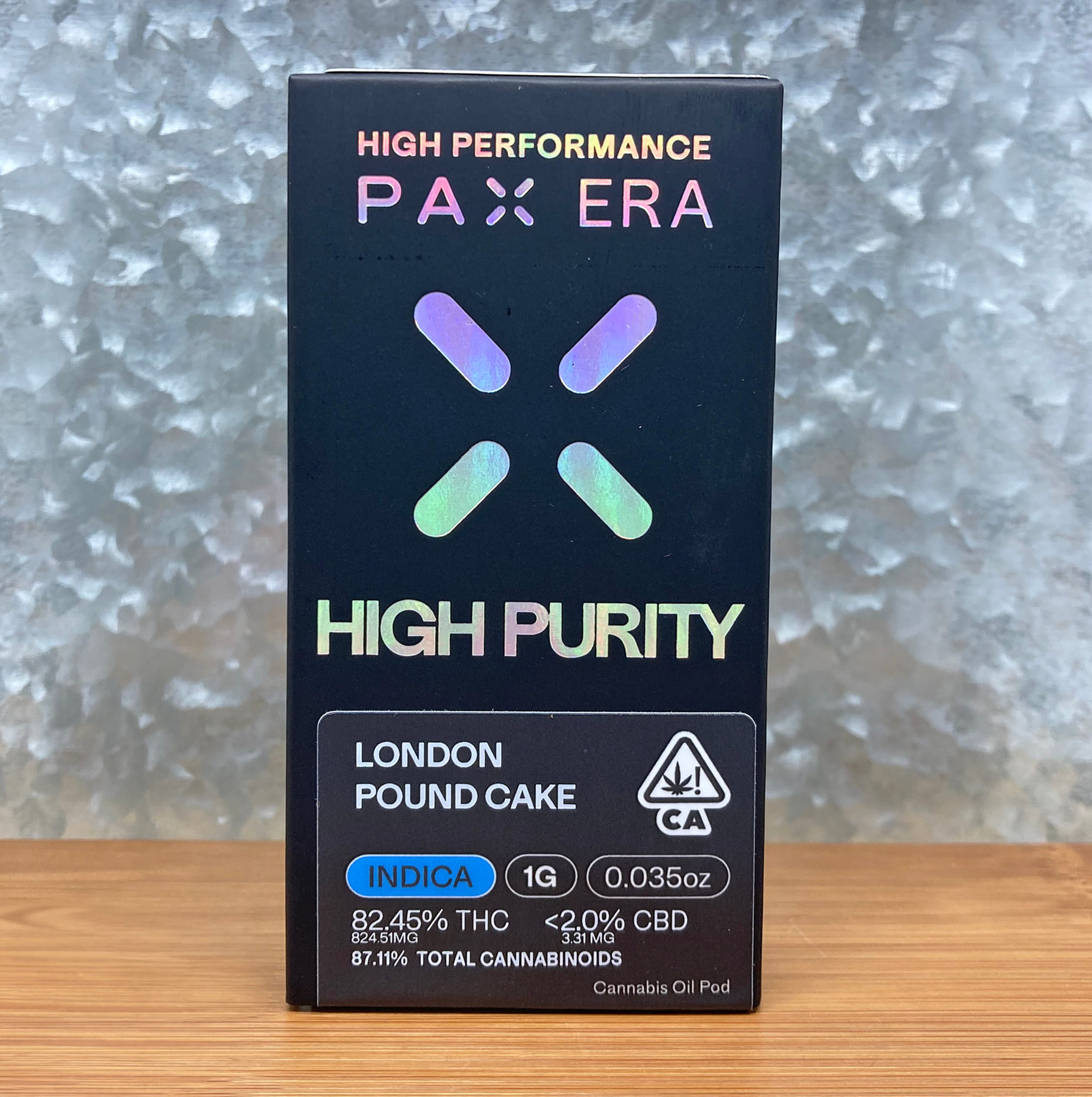 London Poundcake High Purity Pod 1g - PAX -  - $45 - Vape Cartridge