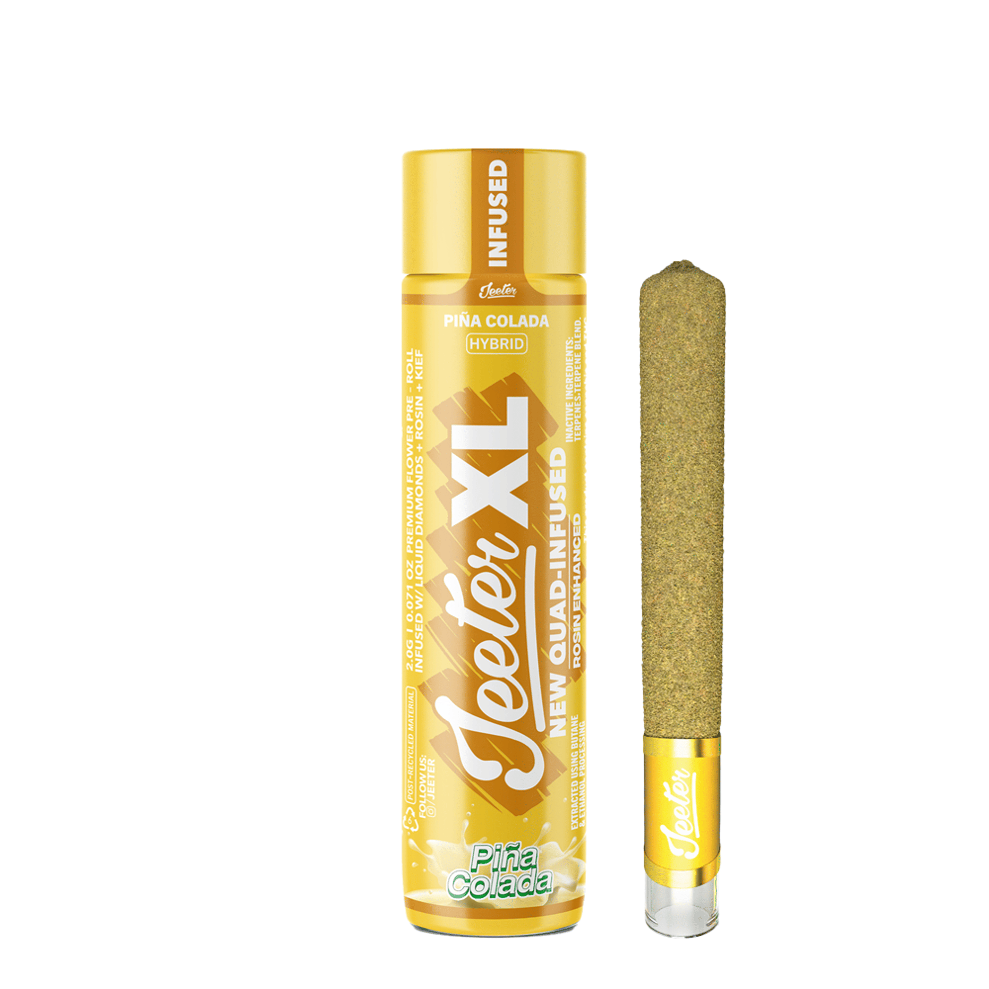 Pina Colada Quad Infused XL Pre-Roll (2G) - Jeeter - null - $30 - Preroll