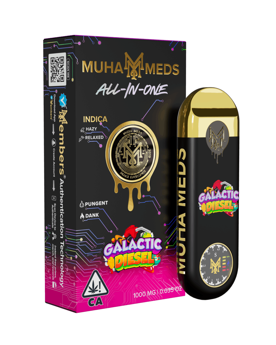 Galatic Diesel | All-In-One | 1000MG - Muha Meds -  - $30 - Vape Pens