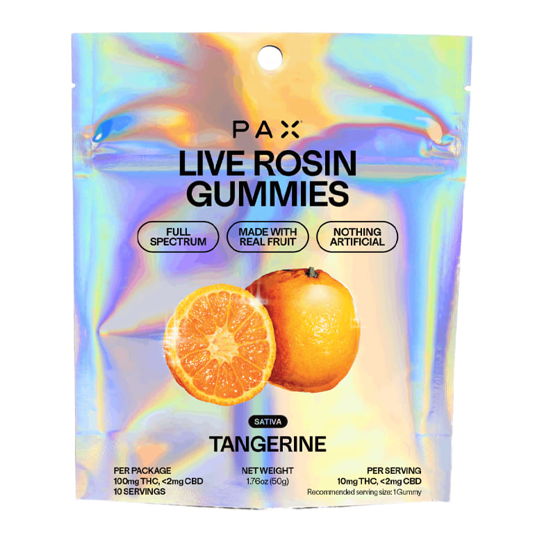 Tangerine (S) Rosin Gummies - PAX - Tangerine (S) Rosin Gummies - $15 - Edibles
