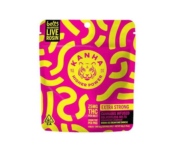 Strawberry Lemonade Belts - Rosin Gummies - 100mg