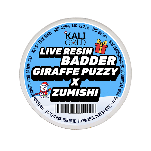 Giraffe Puzzy x Zumishi | 1g Live Resin