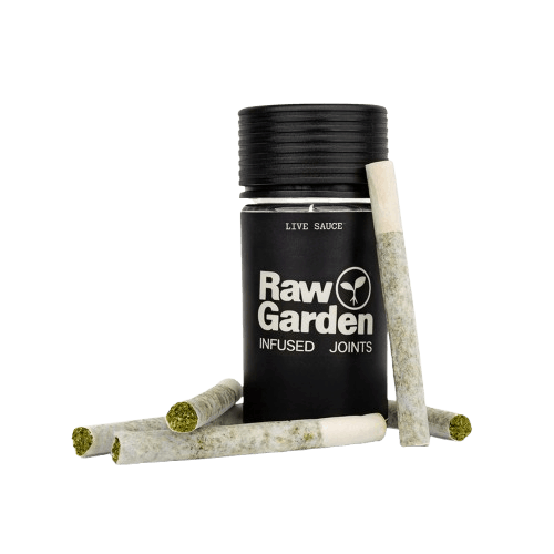 Raw Garden: Tropicana Cherry (S) 5pk Live Sauce Infused Joints - 2.85g - Raw Garden™ -  - $40 - Infused Pre-Rolls