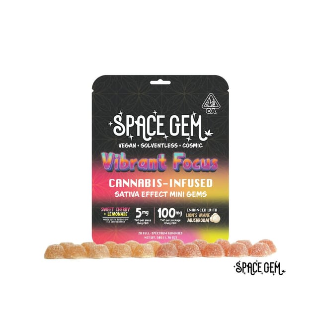 SPACE GEMS: Sweet Cherry + Lemonade - Mini Gems Vibrant Focus