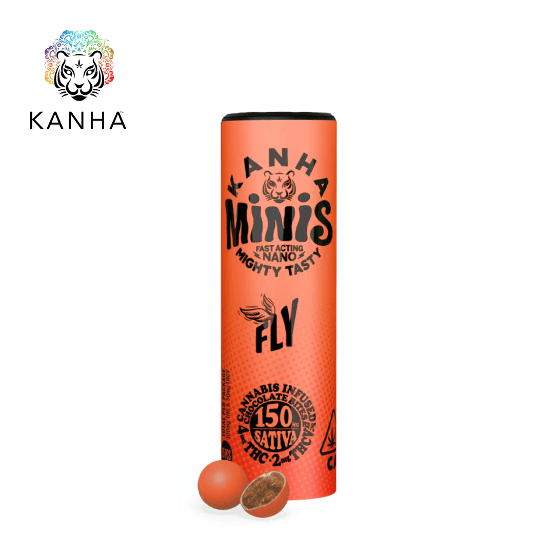 Kanha - Fly - 2:1 Minis Chocolates - 100mg THC + 50mg THCV - KANHA - Grove - $14.99 - Edibles