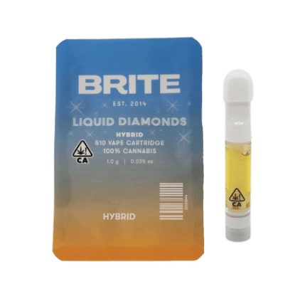 Glitter Bomb - 1g Liquid Diamonds Cartridge - Brite Labs - 1g - Hybrid - $20 - Vape Cartridges  (510)