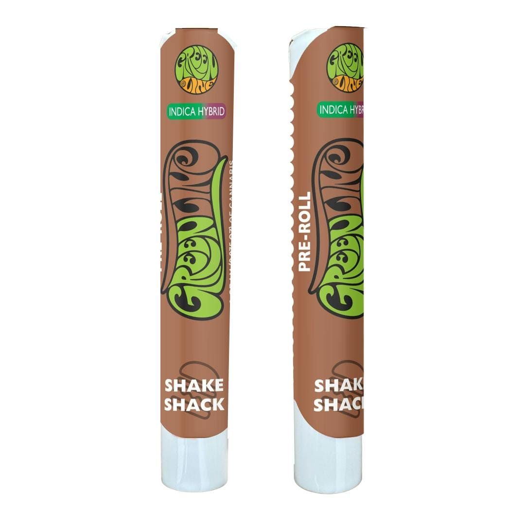 Greenline: Shake Shack - (1g) Indoor Flower Pre-roll