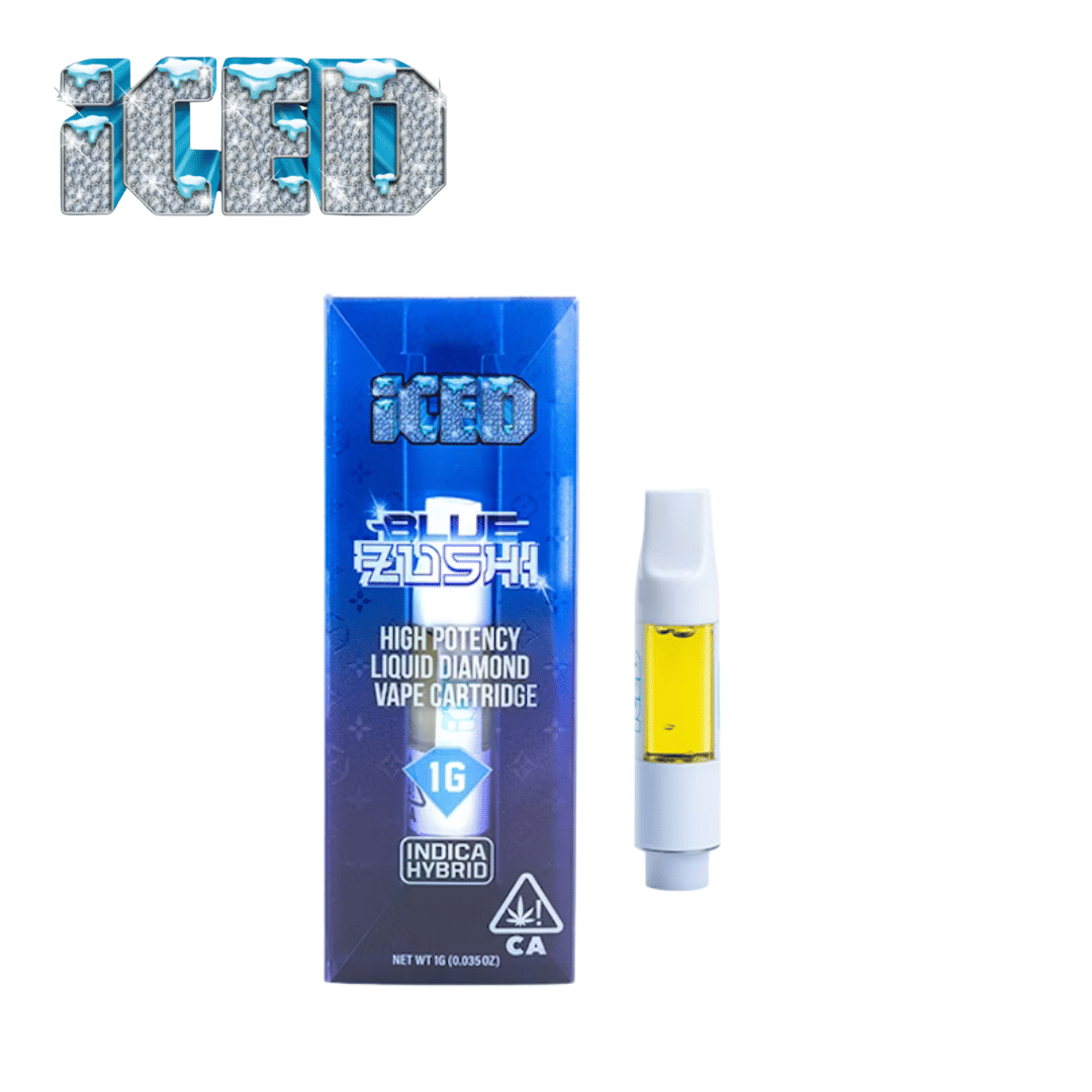ICED - Blue Zushi - Liquid Diamonds - 1g *B2G1 EVERYDAY* - ICED - Iced Blue Zushi - $17.99 - Vapes