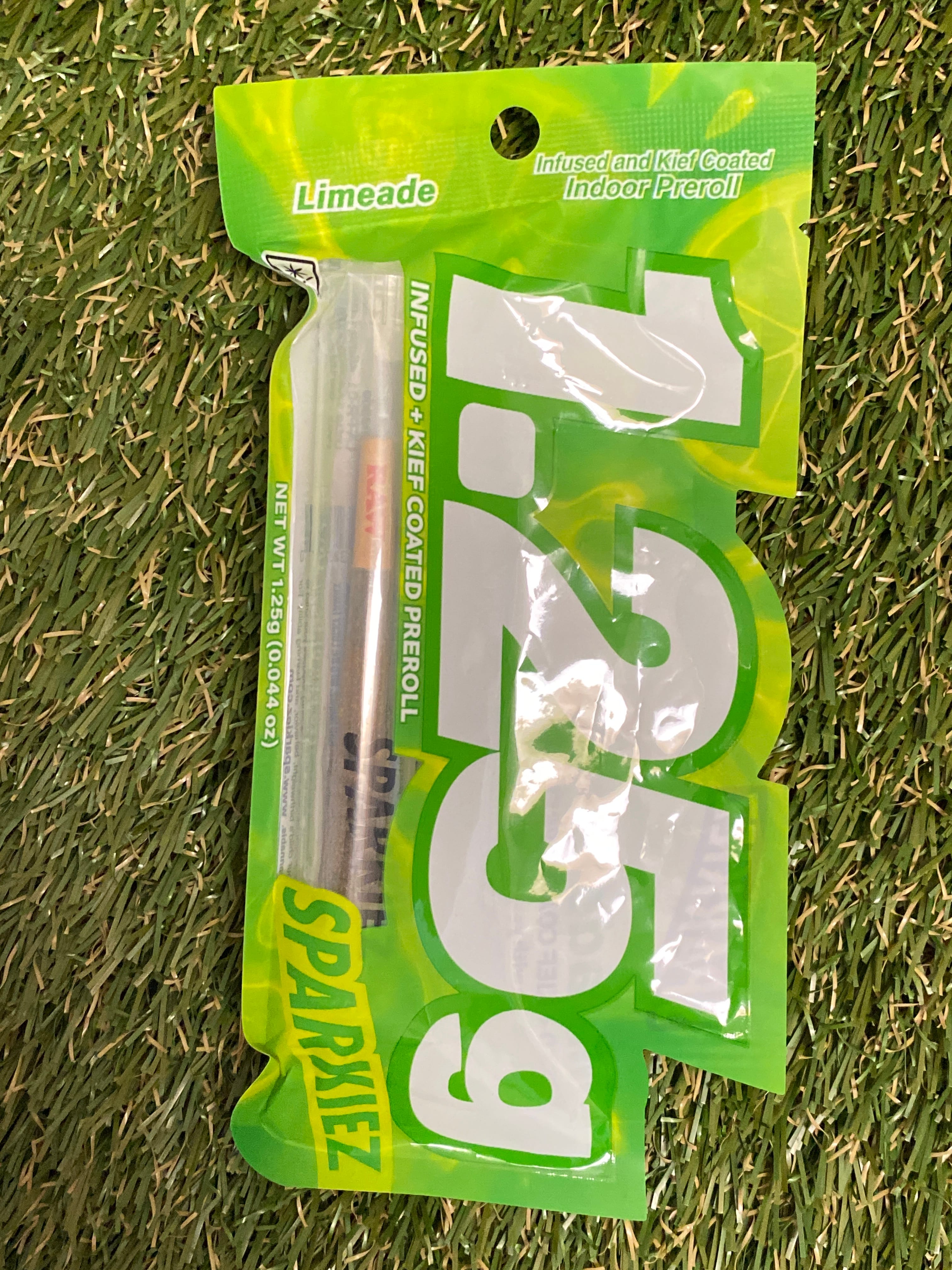 LIMEADE INFUSED 1.25G - SPARKIEZ -  - $9.68 - Pre-Roll Infused