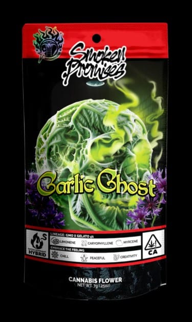 $70.81 - 7g Garlic Ghost - Smoken Promises - Smoken Promises - 7 Grams - $51 - Flowers