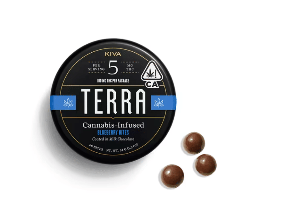 Terra Milk Chocolate Blueberries 🫐 - KIVA -  - $21.73 - Edibles