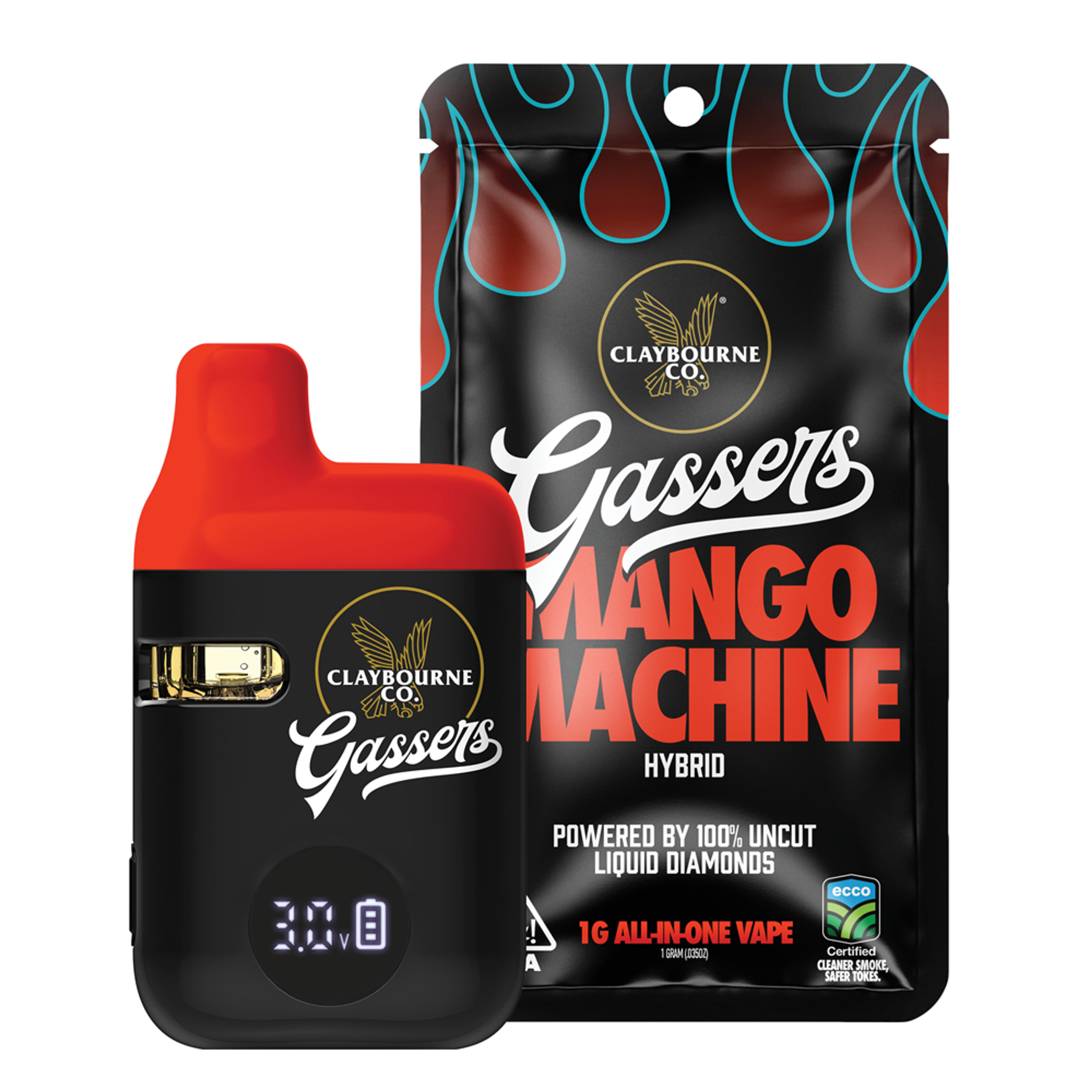 Mango Machine (H) AIO - 1g - Claybourne Co. - Mango Machine (H) - $29.90 - Cartridges