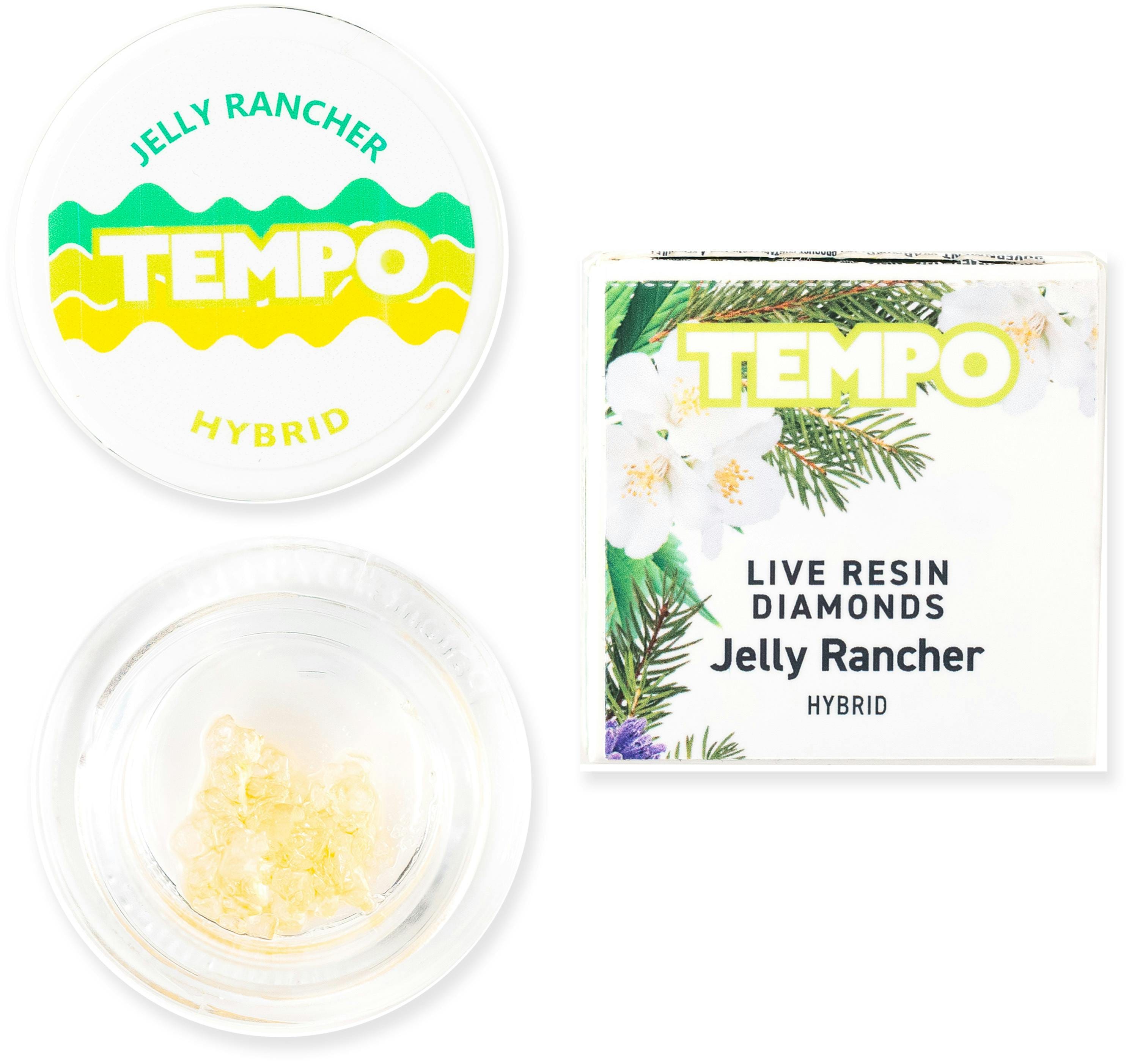 Jelly Rancher Live Resin Diamonds (Hybrid) - Tempo - Jelly Rancher Live Resin Diamonds (Hybrid) - $20 - Concentrates