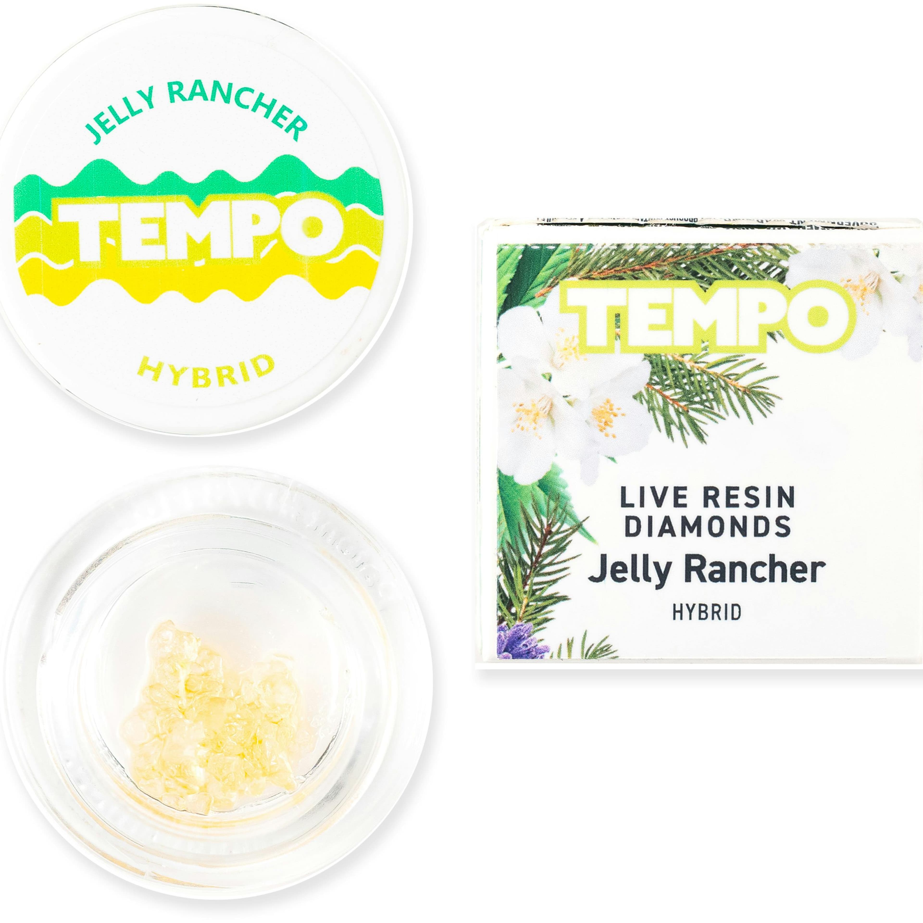 Jelly Rancher Live Resin Diamonds (Hybrid) - Tempo - Jelly Rancher Live Resin Diamonds (Hybrid) - $20 - Concentrates