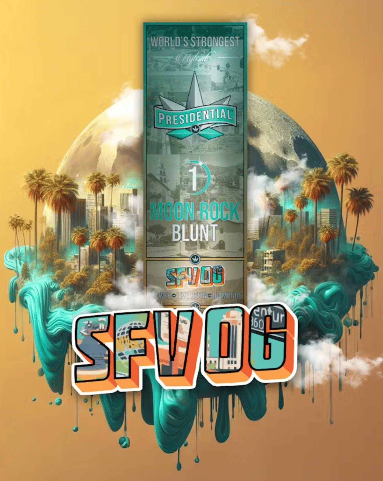 Presidential: SFV OG Moon Rock Blunt