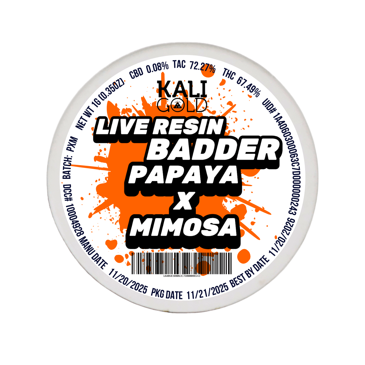 Kaligold extracts: Papaya X Mimosa