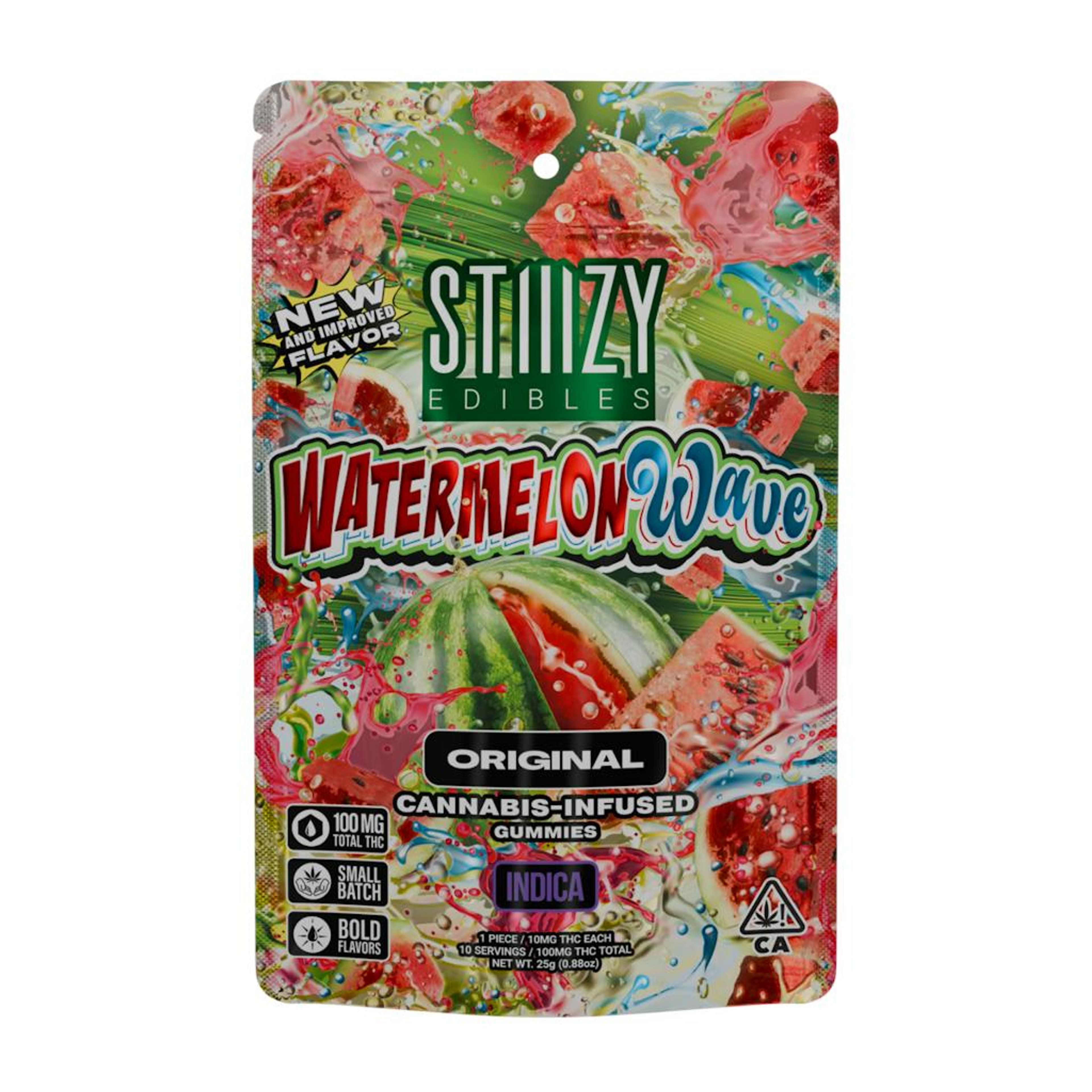 Watermelon Wave - 100mg Gummies - Stiiizy 40's - Gummy - Indica - $13 - Gummies