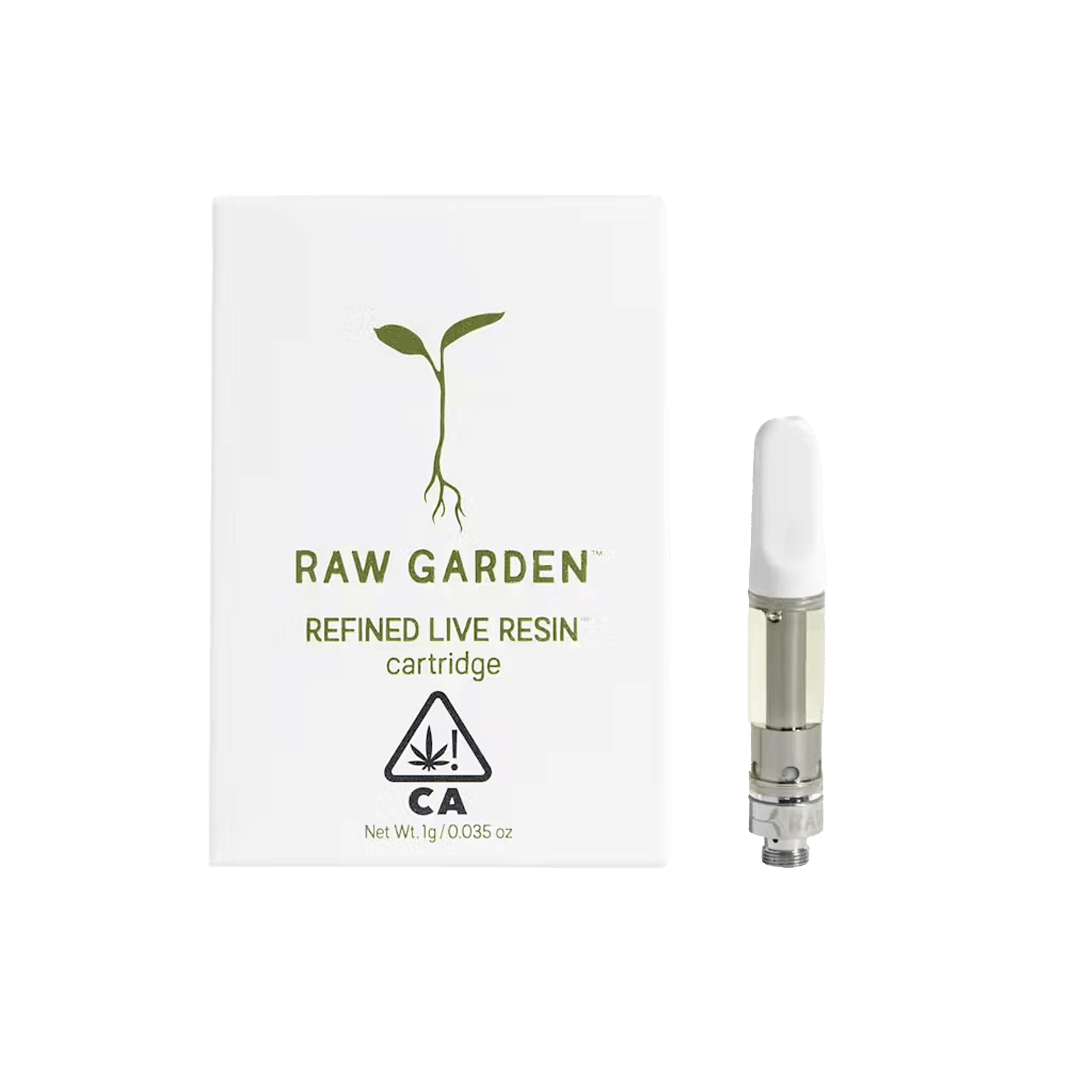 Grapefruit Romulan - Live Resin - Cart - Raw Garden - One Gram - $39.99 - Vape Cartridges (Universal 510 Battery Required)