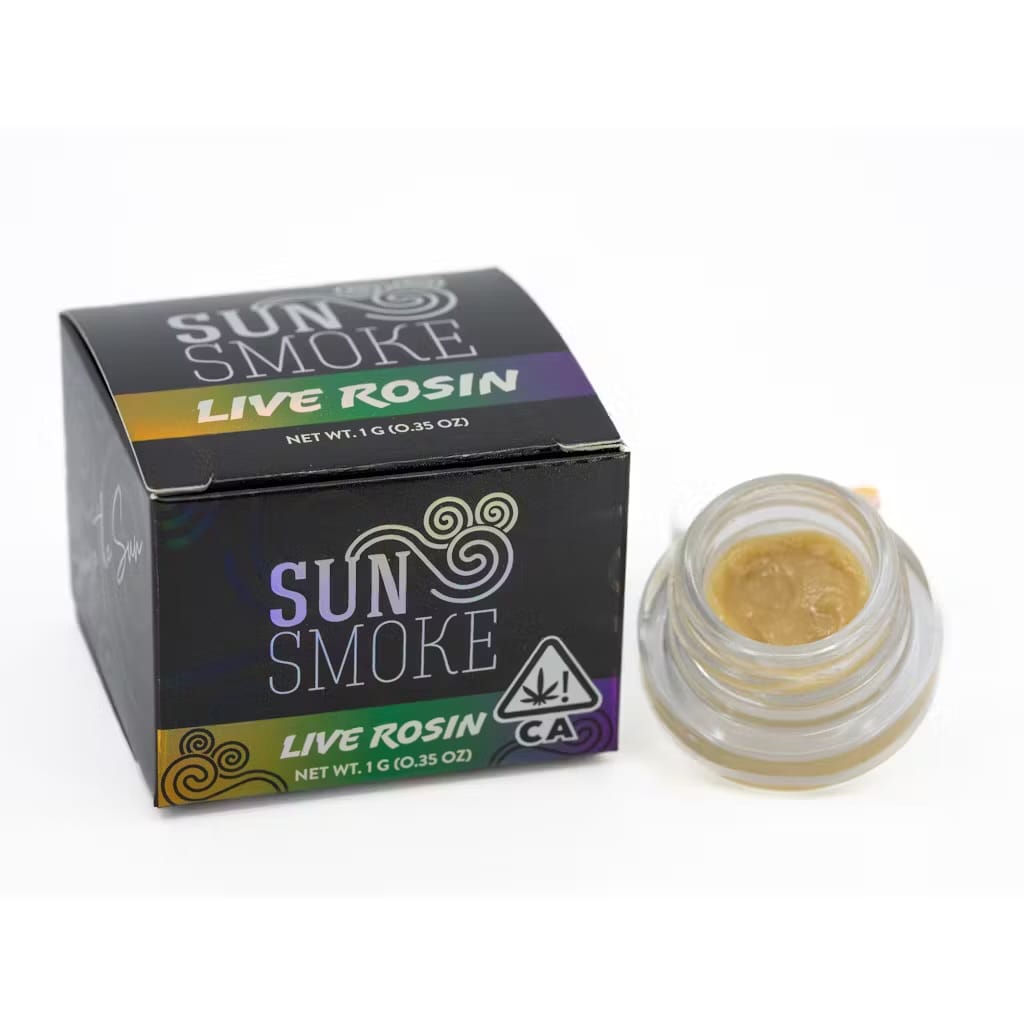 Blueberry Bliss - 1G Live Rosin - Sun Smoke - Blueberry Bliss (H) - $20 - Concentrates