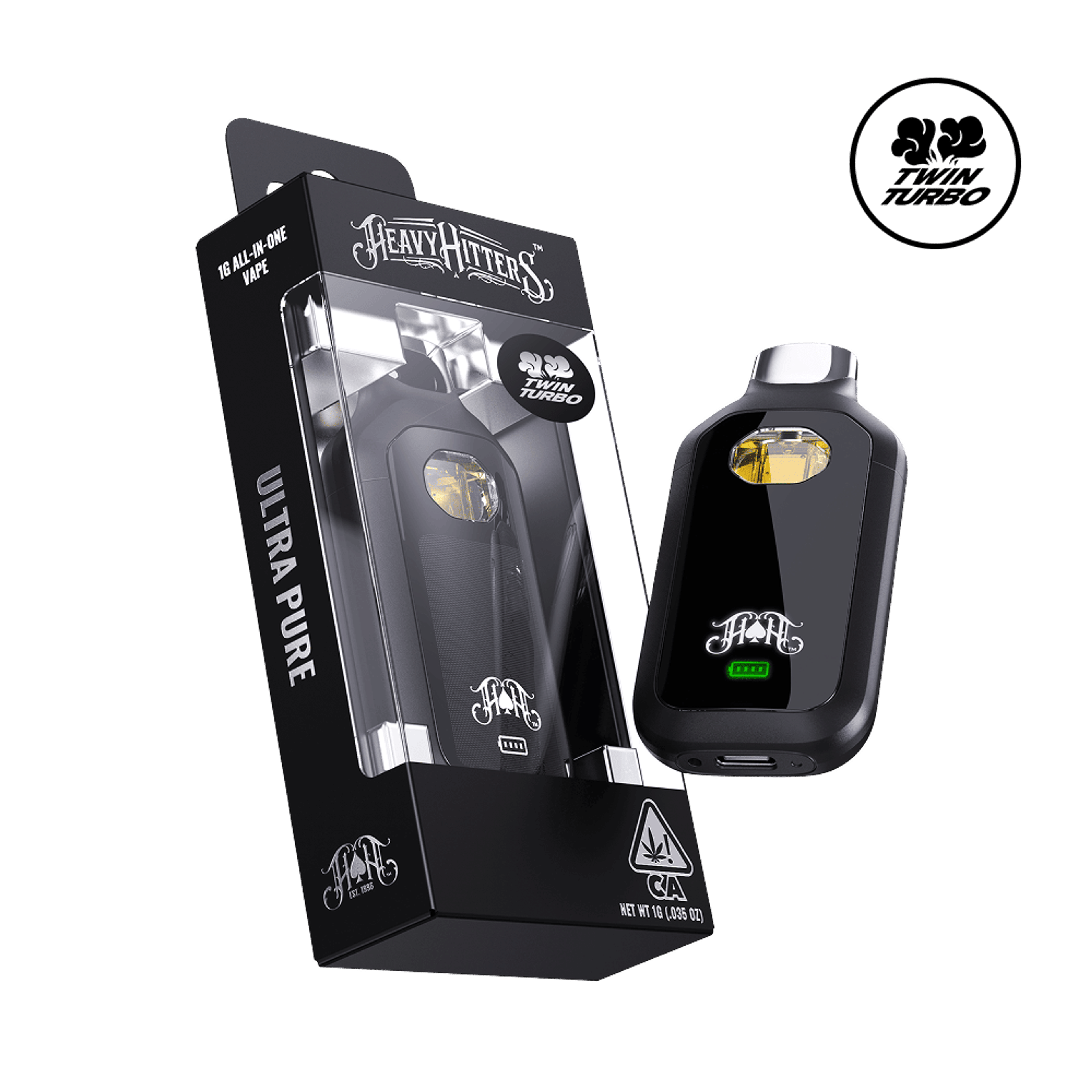 Heavy Hitters: Pineapple Express Ultra AIO Disposable - 1g - Heavy Hitters - - $55 - Disposables