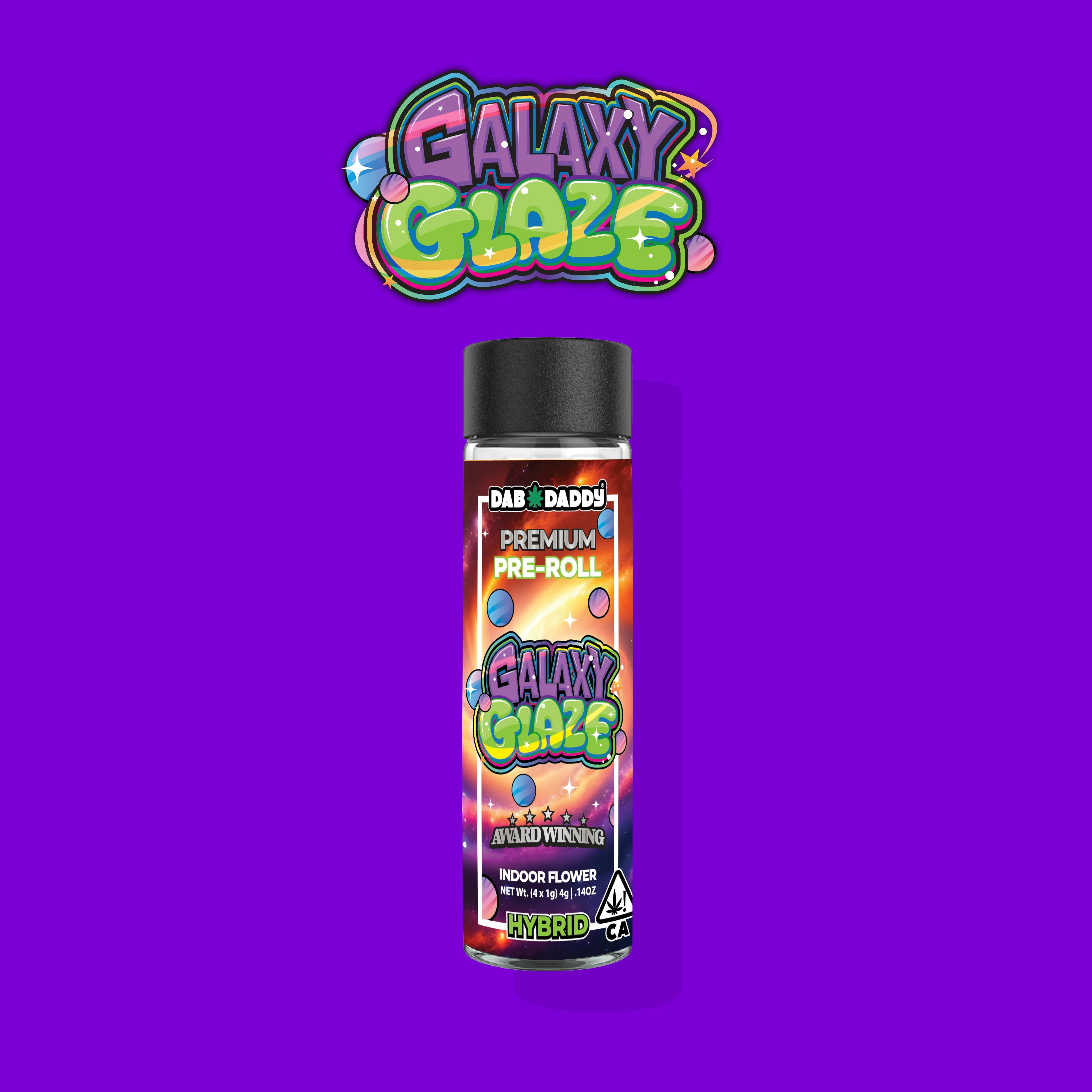 Galaxy Glaze  4pk 1g 4g - Dab Daddy Ⓡ -  - $30 - Pre-Rolls
