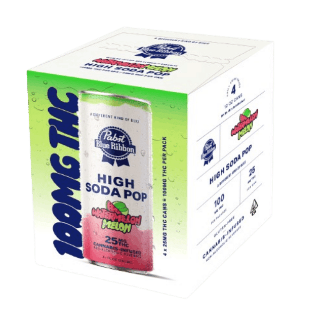 Watermelon Melon | 25mg | 4pk Soda Pop