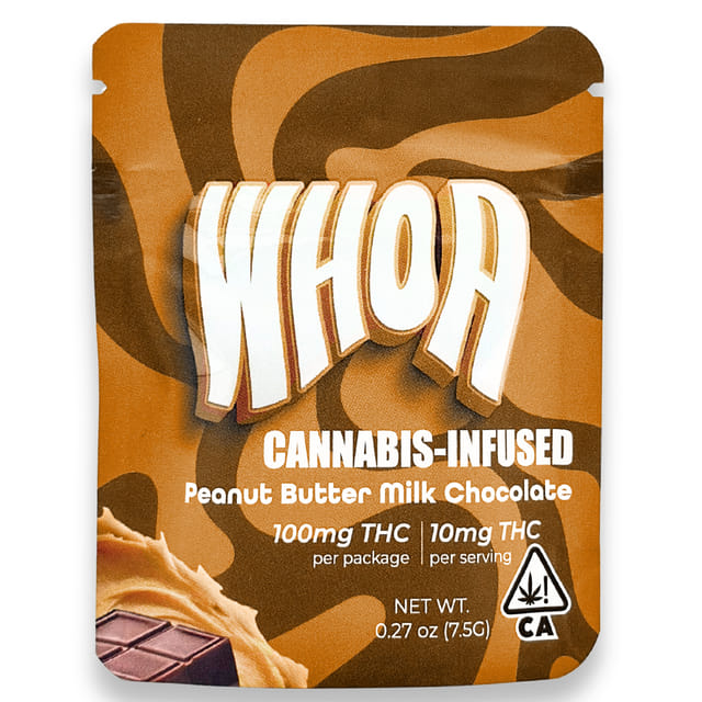 WHOA Edibles: Peanut Butter Milk Bite