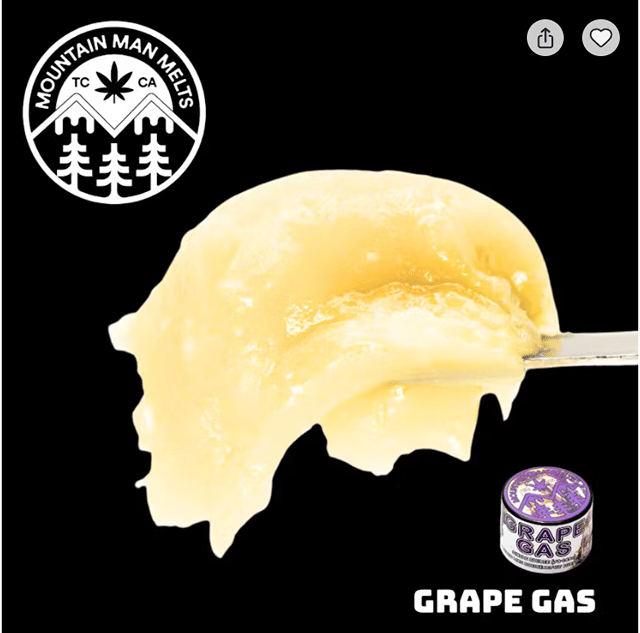 Grape Gas 1g Live Rosin