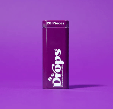 Heavy Blackberry Flavored CBD 2:1 Jellies 20Pk - DROPS -  - $15 - Edible