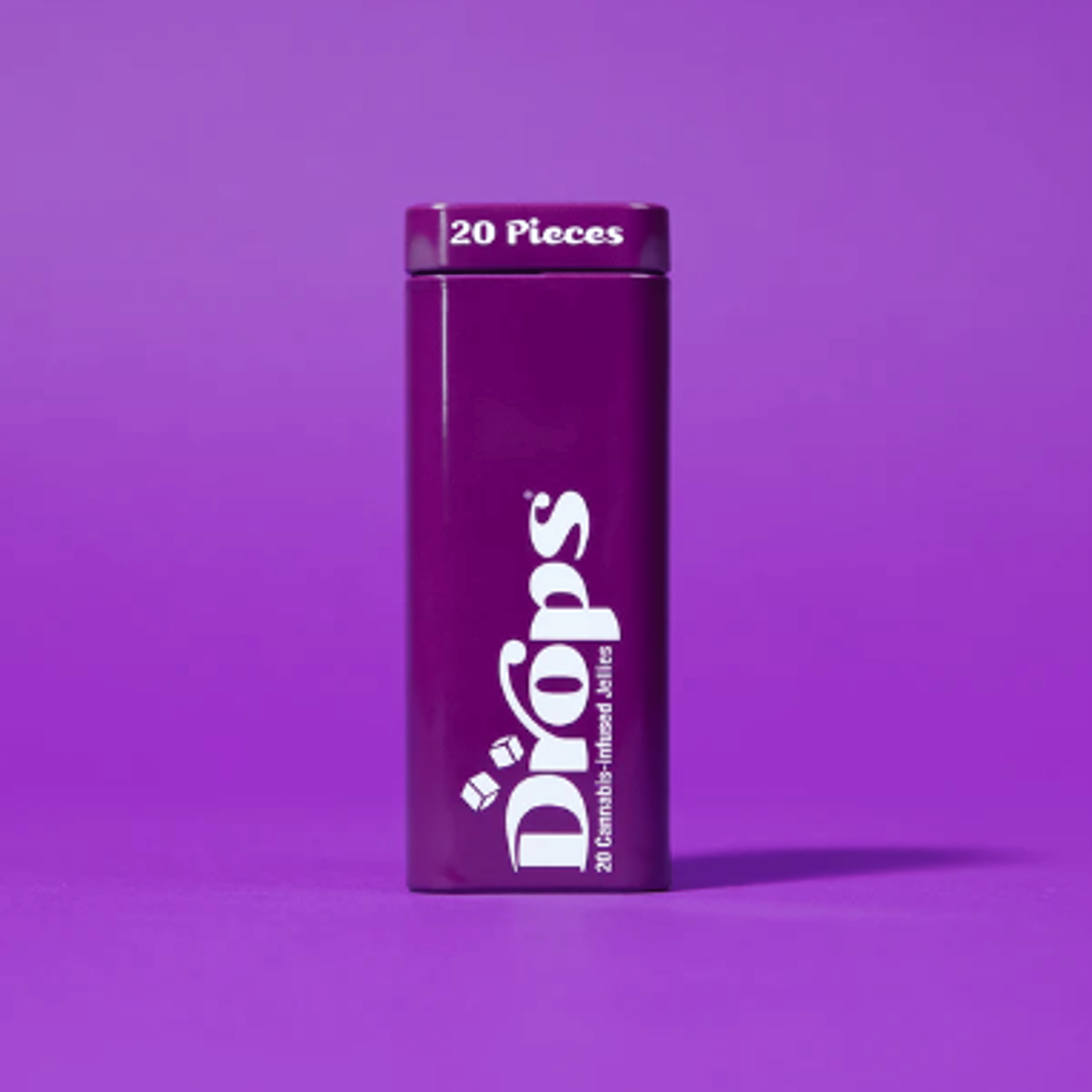 Heavy Blackberry Flavored CBD 2:1 Jellies 20Pk - DROPS - - $15 - Edible