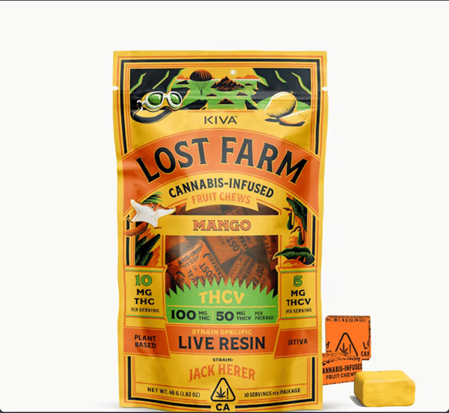 Mango Fruit Chews - Gummies - 100mg