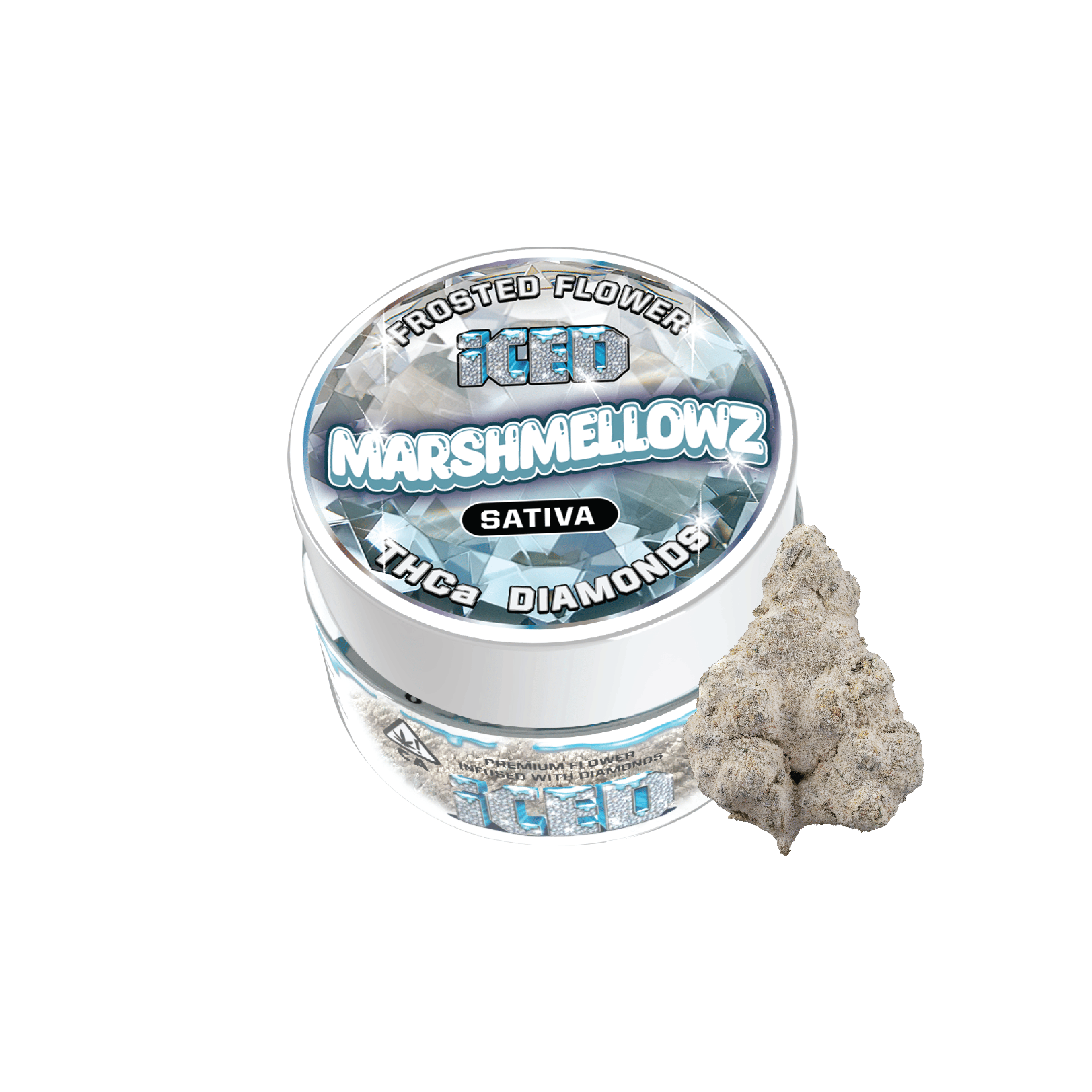 Marshmellowz - 3.5g Infused Flower - ICED - 3.5g Infused - Sativa - $33 - Flower/Infused Flower (3.5 Grams)