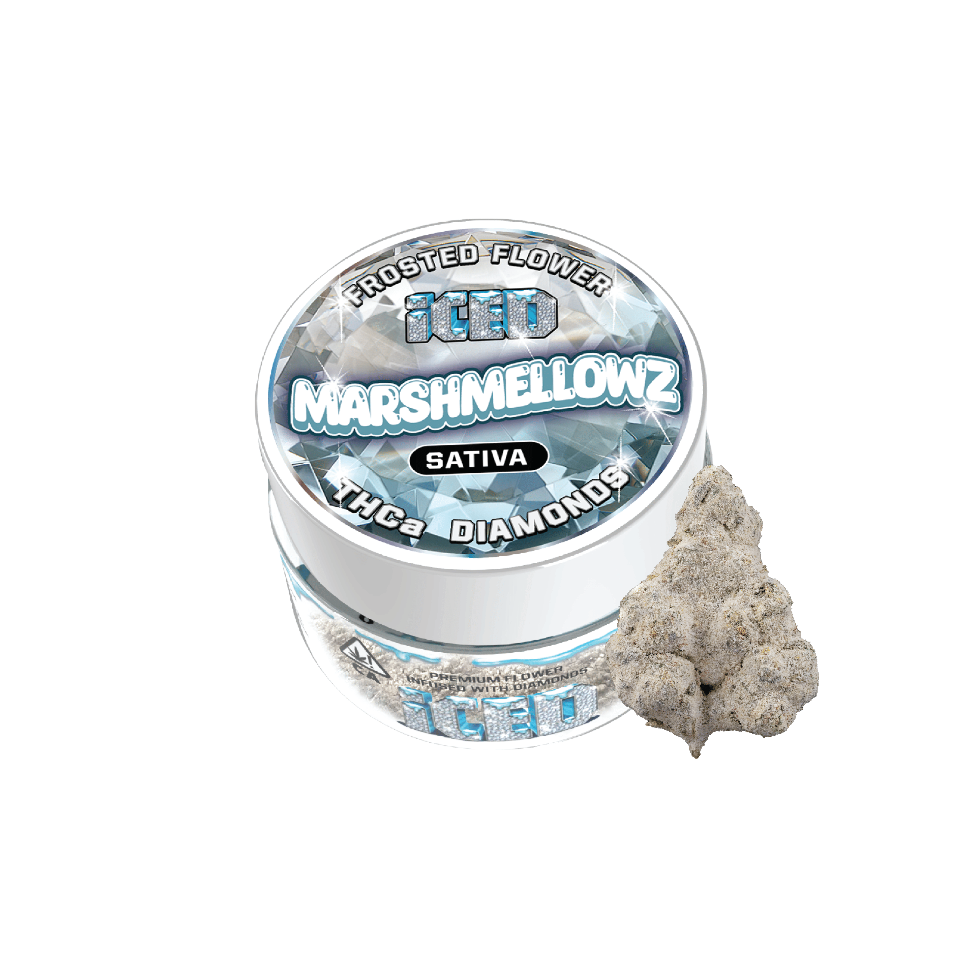 Marshmellowz - 3.5g Infused Flower - ICED - 3.5g Infused - Sativa - $33 - Flower/Infused Flower (3.5 Grams)