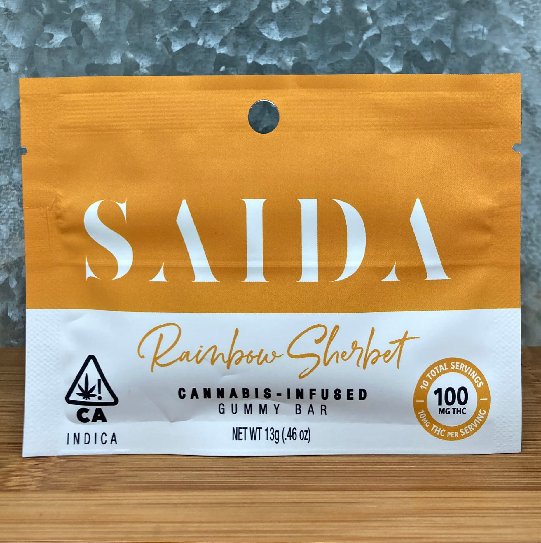 Rainbow Sherbet 100mg - Saida -  - $10 - Edible