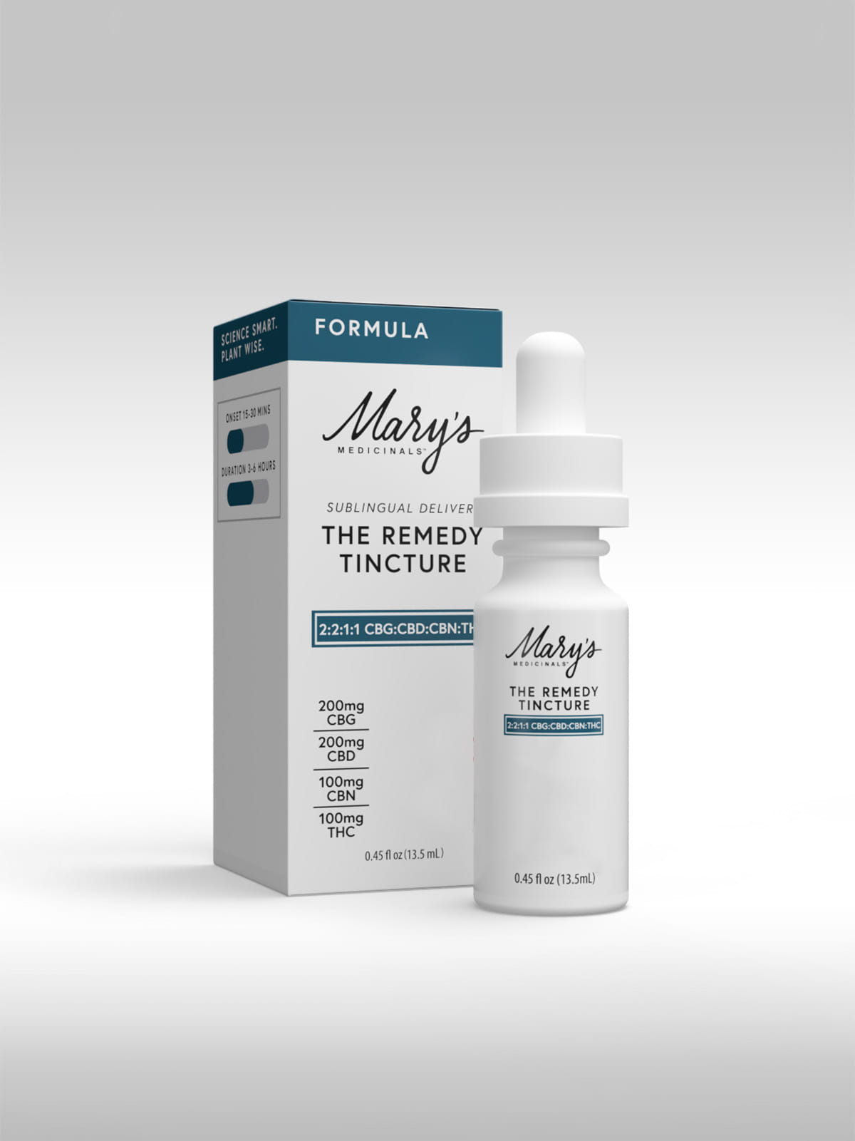 4:4:2:1:1 CBG:CBD:CBN:THCa:THC - Formula Tincture *SPECIAL PRICING* - Mary's Medicinals - 4:4:2:1:1 CBG:CBD:CBN:THCa:THC  Tincture - $45 - Edibles