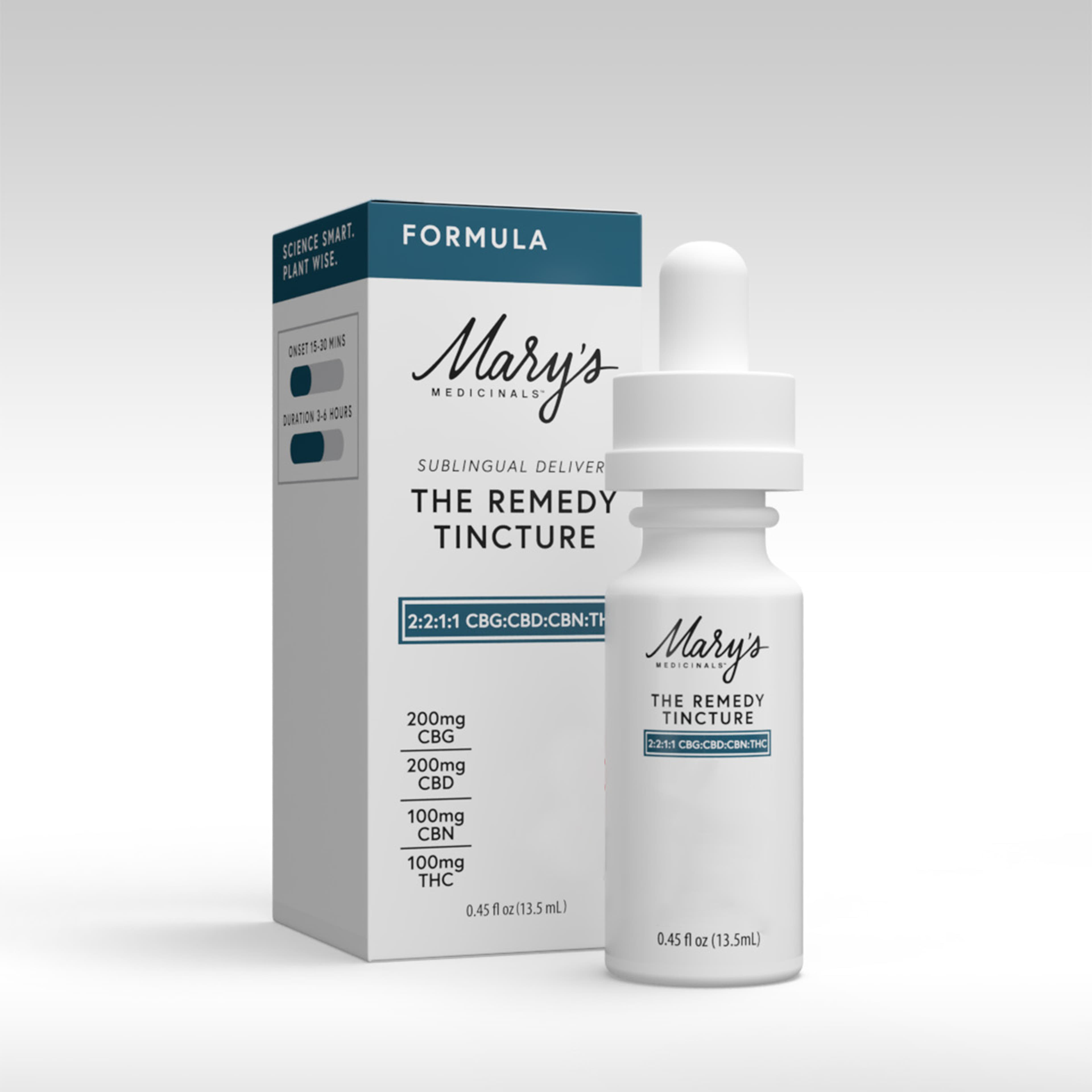 4:4:2:1:1 CBG:CBD:CBN:THCa:THC - Formula Tincture *SPECIAL PRICING* - Mary's Medicinals - 4:4:2:1:1 CBG:CBD:CBN:THCa:THC Tincture - $45 - Edibles