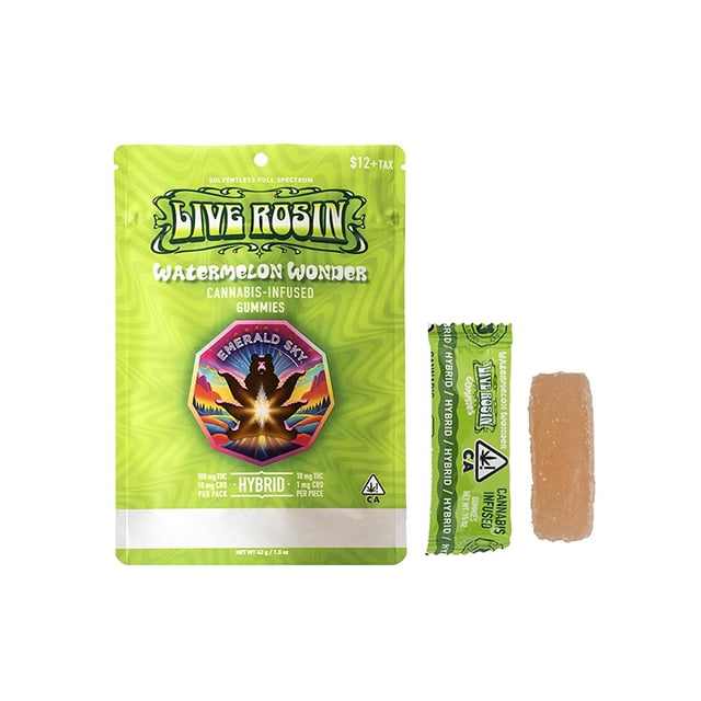 Hybrid | Watermelon Wonder | 10pc Live Rosin Gummies