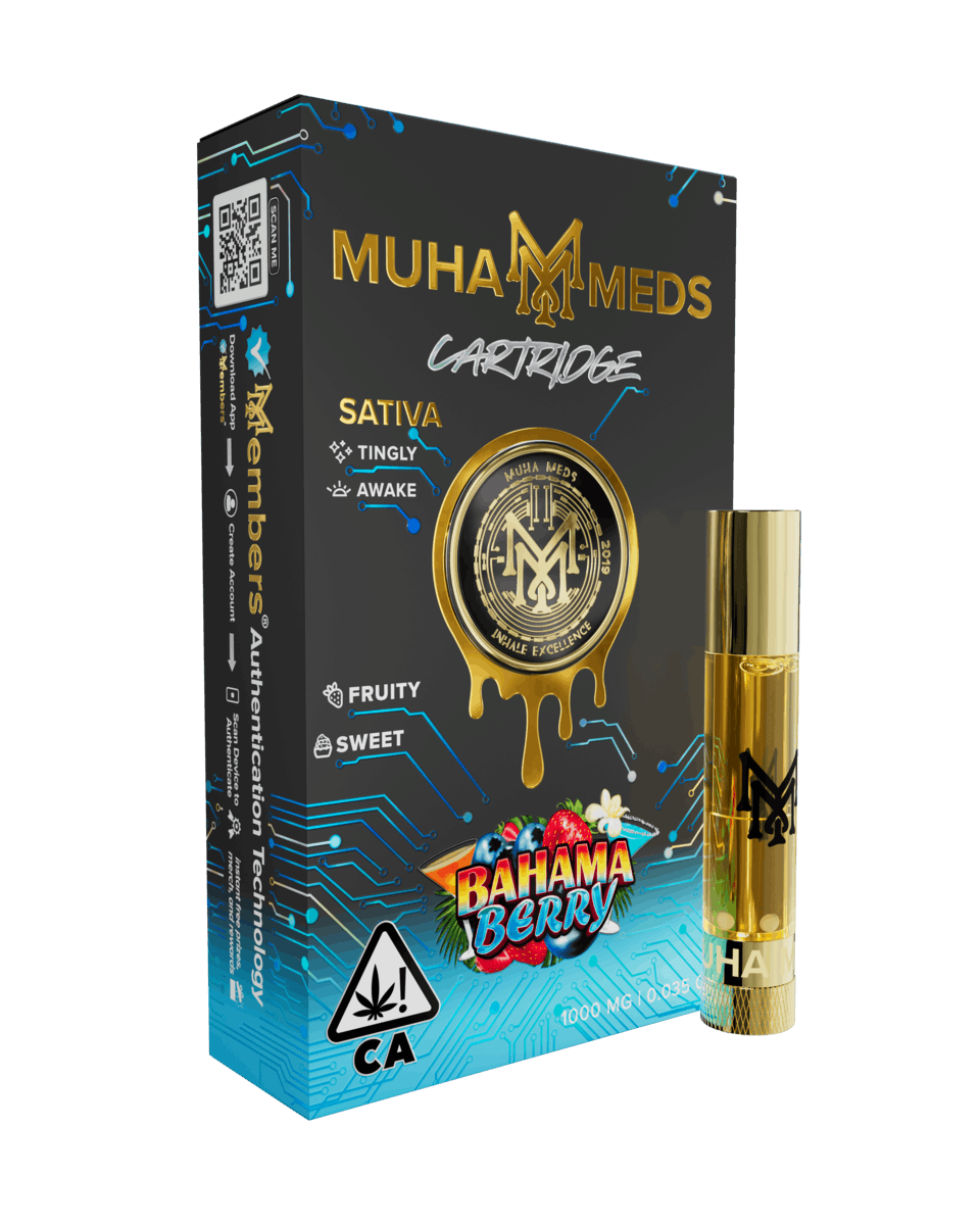 Bahama Berry | Cartridge | 1000MG - Muha Meds - Bahama Berry | Cartridge | 1000MG - $20 - Cartridges