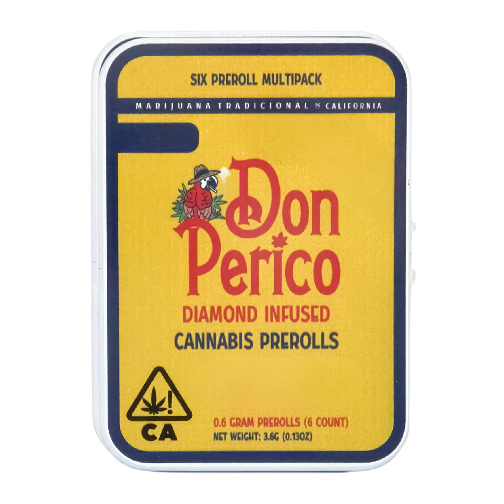 Mule Fuel (H) 6 Pk Infused Prerolls - Don Perico - Mule Fuel (H) 6 Pk - $36 - Prerolls