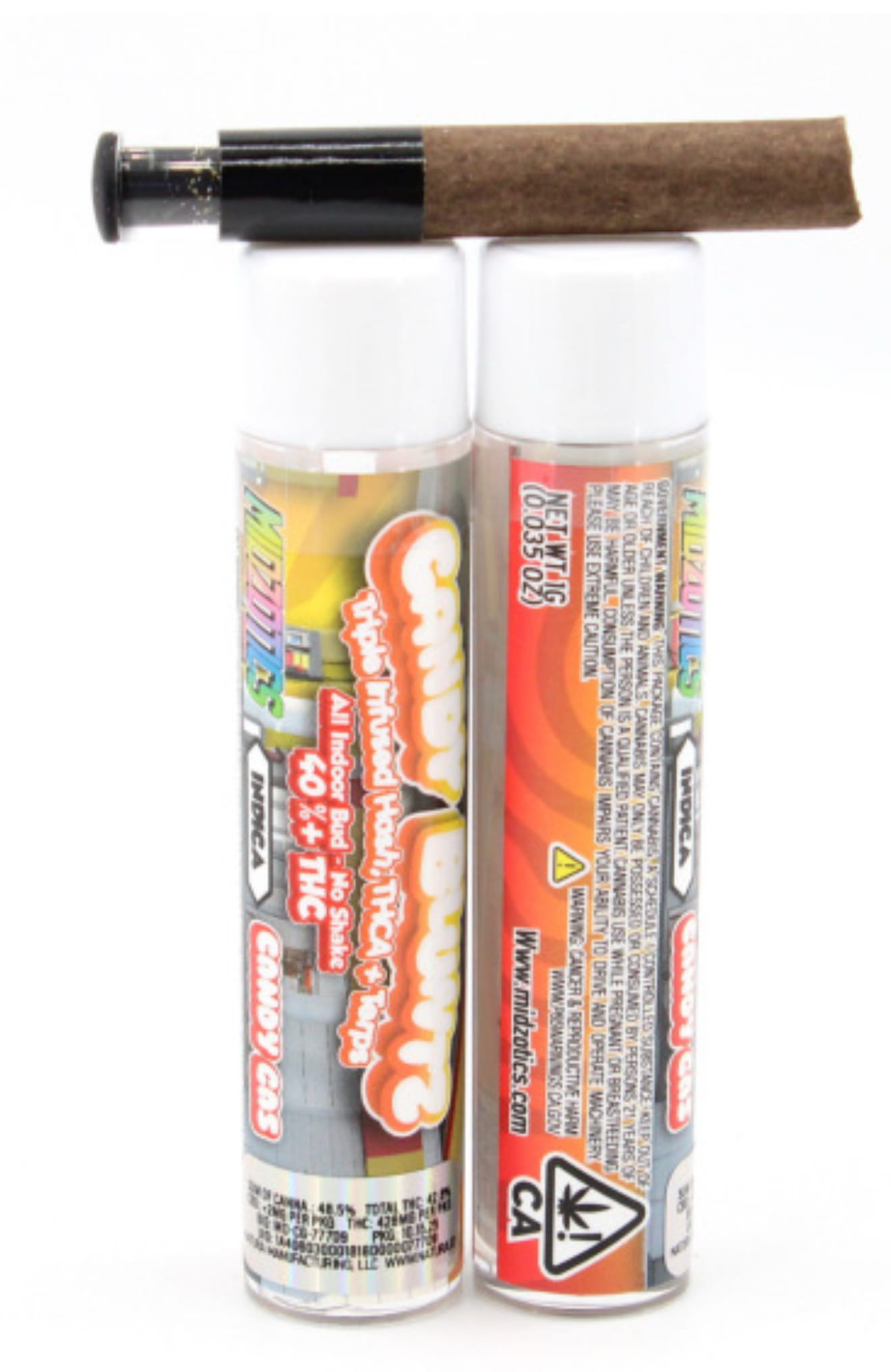 Candy Gas - 1g Infused Blunt - Midzotics - 1g Blunt - Indica - $15 - Infused Blunt