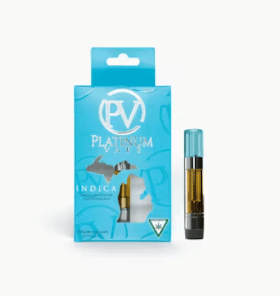 Platinum Vape: Blue Razz - 1g Cartridge - Platinum Vape -  - $25 - Standard Cartridges