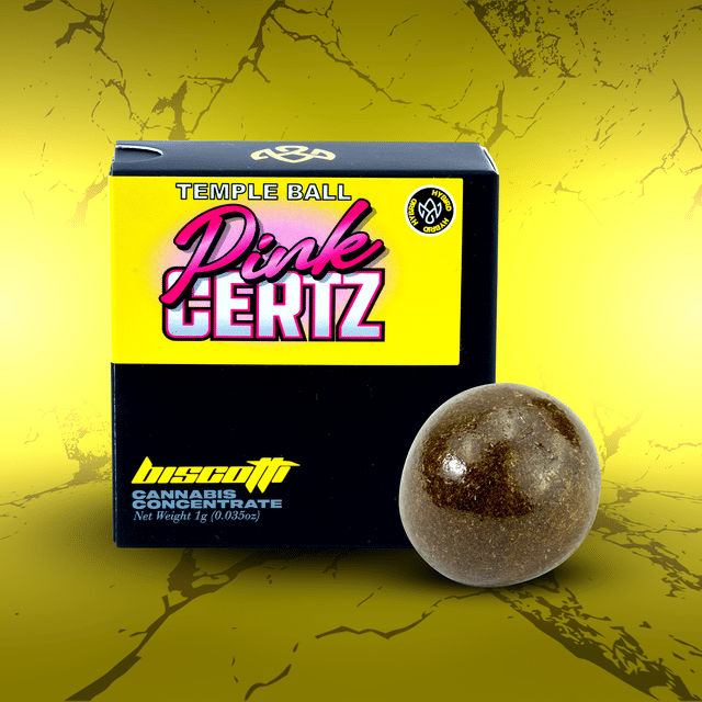 Biscotti: Pink Certz - Temple Ball