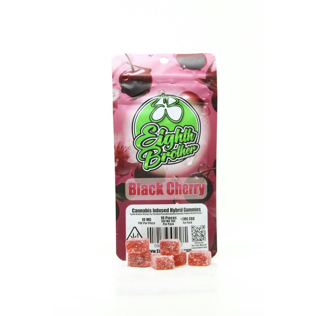 Eighth Brother — Black Cherry - 100mg Gummies