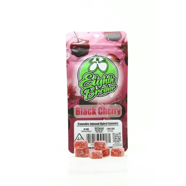 Eighth Brother β Black Cherry - 100mg Gummies