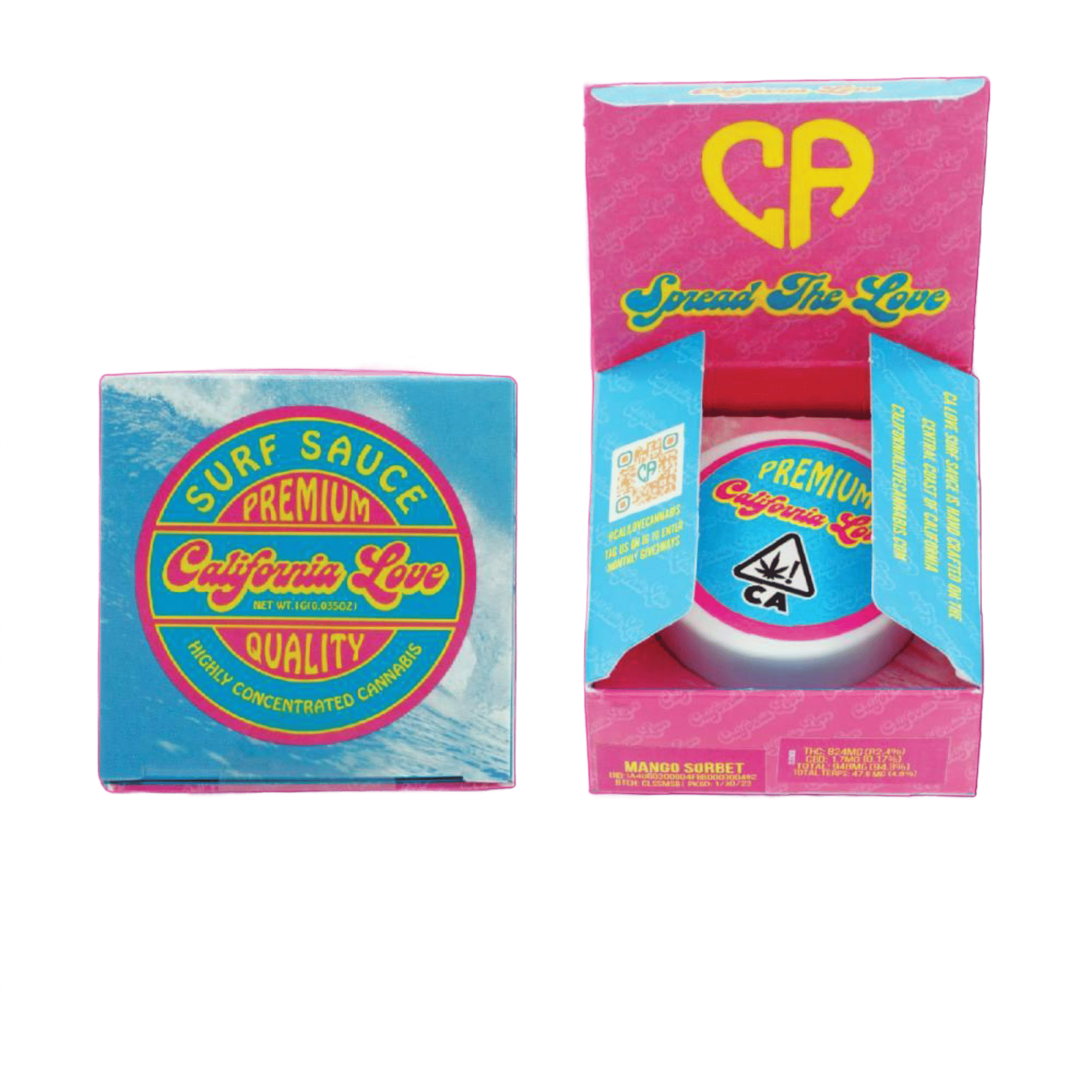 Key Lime Jack - Surf Sauce - California Love - One Gram - $23.99 - Concentrates